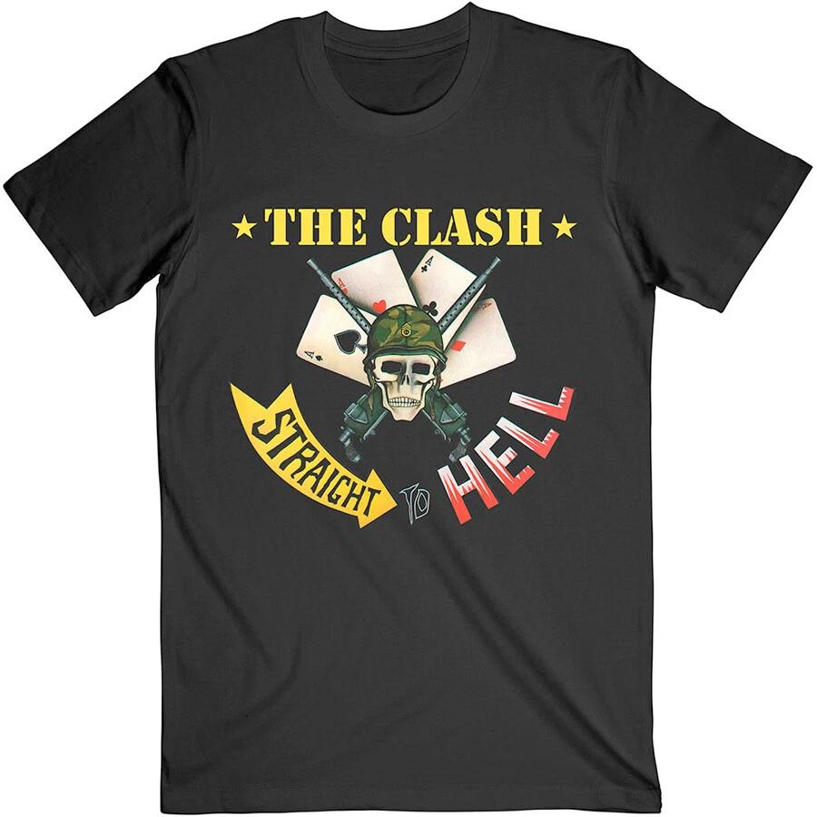The Clash - Straight To Hell Single - Black t-shirt XXL