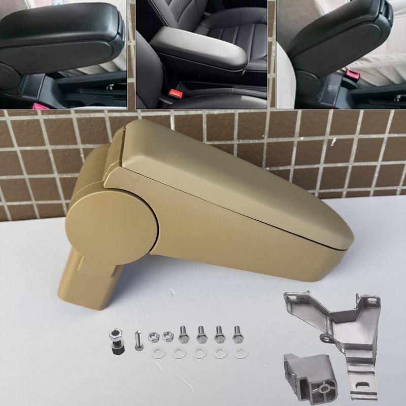 Center Console Armrest For Volkswagen Golf Jetta Bora Beetle Seat Leon Toledo Octavia 1996-2010