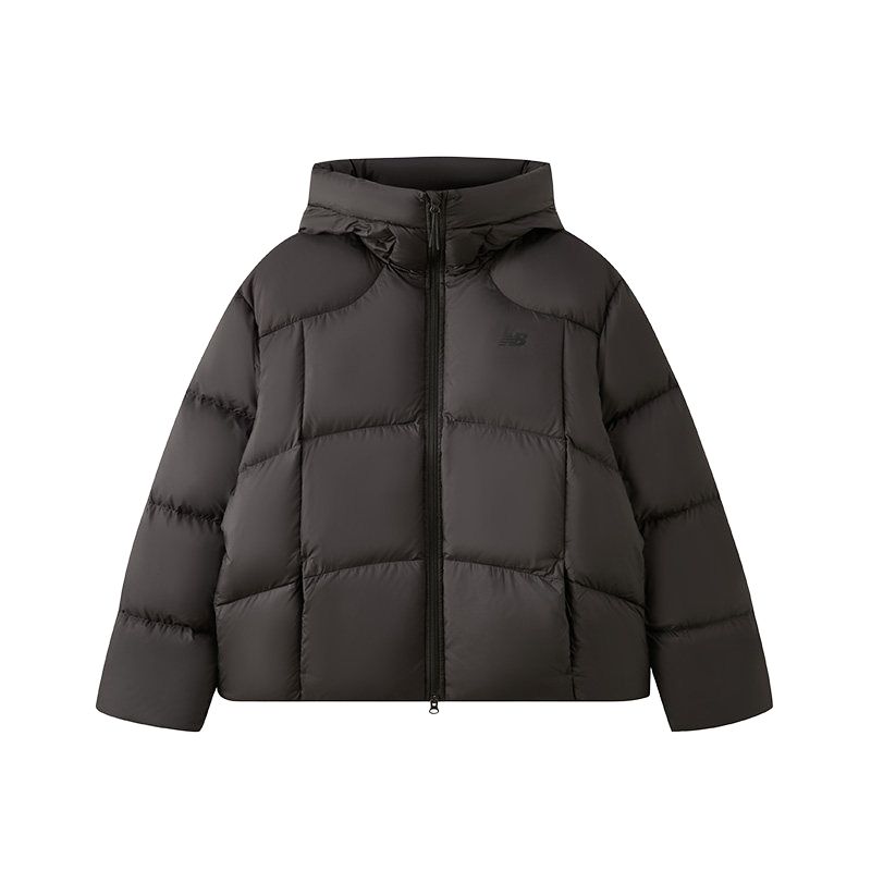 New Balance Down Jackets Men s Black Hooded Moderate NPF46011-DKG L