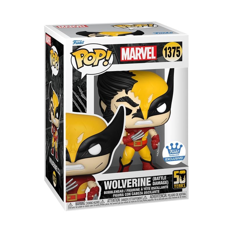 Marvel Wolverine Marvel Funko Funko (Battle Damaged) Pop!