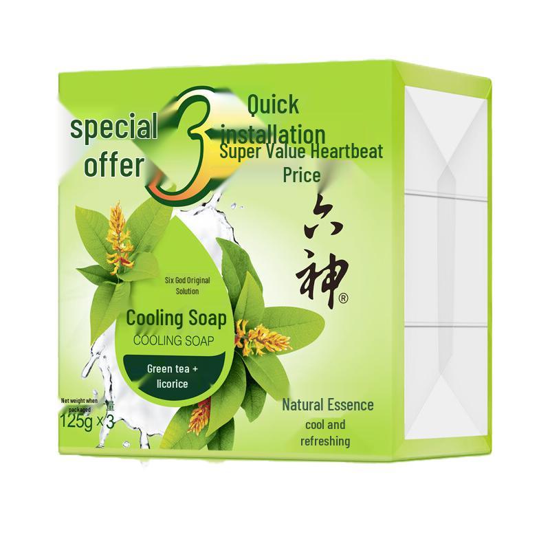 

Liushen Assorted Herbal Scent Soap Value Pack (6 x 125g)