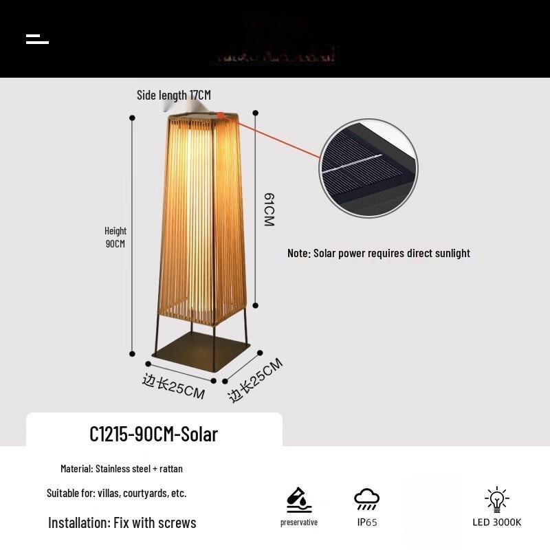 Xuan Yong Outdoor Solar Garden Lawn Lamp