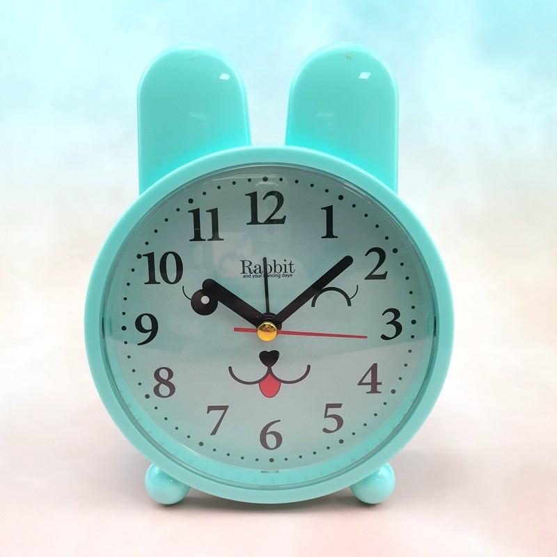 Kids Cartoon Bedside Alarm Clock With Analog And Digital Display For Childrens Room Decor
