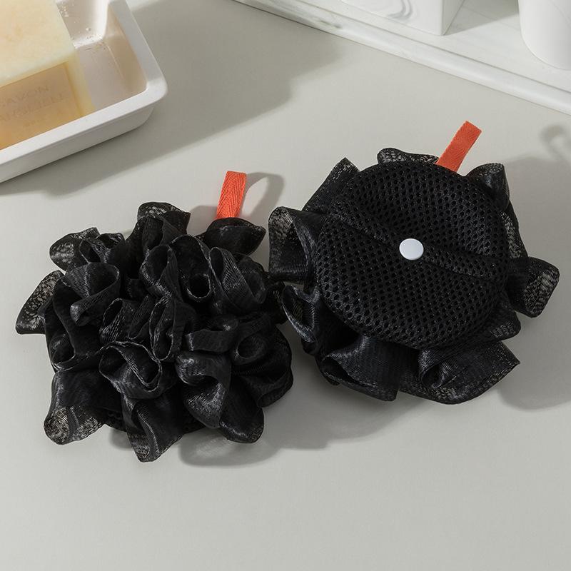 Scented Soap & Bath Ball Duo: Thick, Super Soft Foaming Mesh Bag with Soap Holder