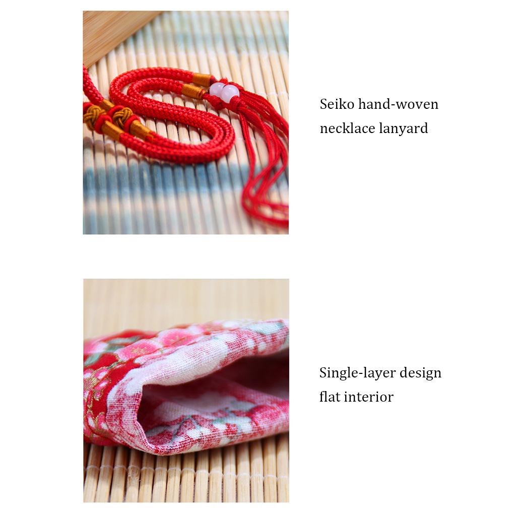 Drawstring Sachet Bag Chinese Style Neck Hanging Fragrance Bags with Tassel Pouch Gifts Packaging Party Favor Jewellery