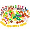 Kinderplay Coffret De Fruits Et Légumes En Plastique Pour Cuisine Enfant - 120 Pièces (KP6108)