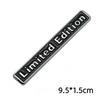 1Pc  Metal Limited Edition Logo Fender Trunk Badge Emblem Racing SUV Sports Stickers Car Body Decal for All Car