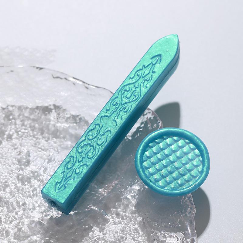 Aurora Colour Seal Wax Strip Wax Seal Stamp Candle DIY Gift Envelope Wedding Invitation Ancient Seal Wax Stamp Making Tools 1pcs