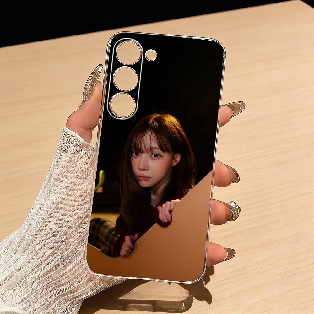 W-Winter A-AespaS Phone Case For Samsung S25,S24,S21,S22,S23,S30,Ultra,S20,Plus,Fe,Lite Transparent Cover