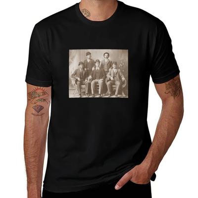 Butch Cassidy - Sundance Kid - Wild Bunch T-Shirt lustige T-Shirts Baumwolle Herren T-Shirt Luxus Herren T-Shirts für Männer lässiges T-Shirt