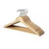 Solid Wood Clothes Hanger For Home Use, Basics Wood Suit Clothes Hanger Wooden Clothes Hanging Rack