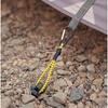 2pcs Outdoor Climbing Buckle Elastic Rope Elastic Rope Multi Functional Hook Strong Pulling Force Bold Camping Tent Accessories