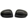 Glossy Black/Carbon Fiber Look Rearview Side Mirror Cover For Honda Odyssey 2015- Wing Cap Exterior Door Rear View Case Trim