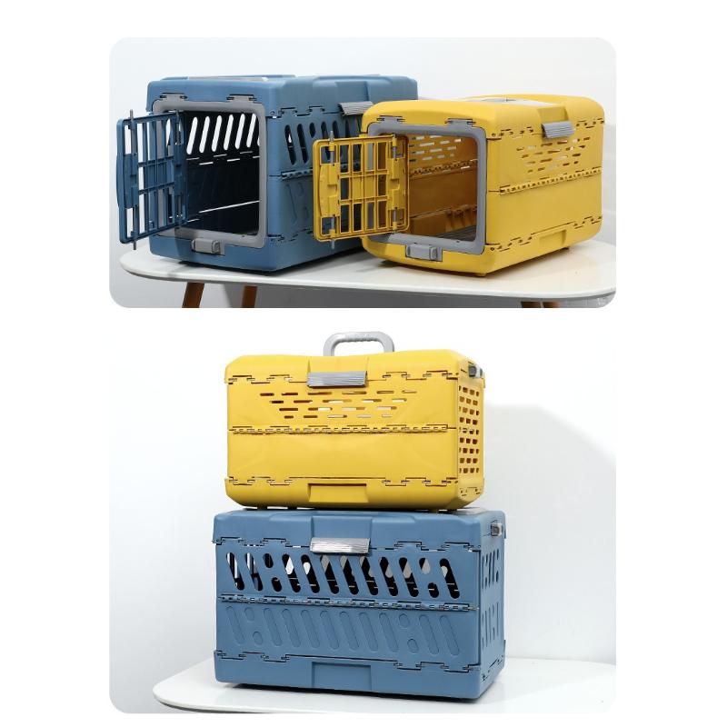 Airline Cat Bag Foldable Portable Cat Bag Carrier Airplane Travel Breathable lightweight Cats Bag Eco-friendly Pet Carriers