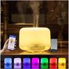 Bluetooth Speaker Humidifier with Ambient Light for Bedroom and Living Room