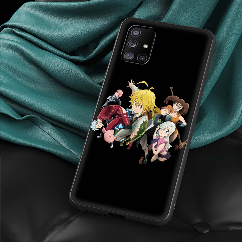 Etui na telefon anime Siedem Grzechów Głównych dla Samsunga Galaxy A51 A71 A21S A12 A11 A31 A52 A41 A32 5G A72 A02S Pokrowiec z silikonu TPU