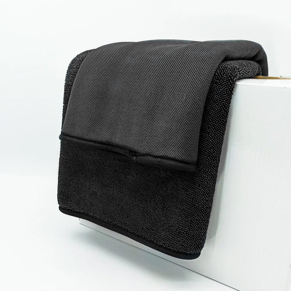 

650GSM Thickened Car Cleaning Tadpole Pigtail Cloth Car Wash Towel Special Absorbent Thickened Car Wipe Towel Rag