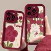 Tulip Rabbit Apple iPhone Case for 12/13/14/15Pro/16ProMax/17