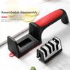 4-Stage & 3-Stage Kitchen Knife Sharpener - Easy-to-Use Household Sharpening Tool with Ergonomic Grip
