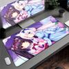 Anime Nekopara Cute Girl Carpet Large Computer Desktop Protect Cushion XXL Gaming Lock Edge Thicken Mouse Pad Speed Keyboard Mat
