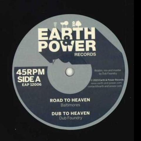 

12inch Record BALTIMORES DUB FOUNDRY PIDDUCK Road To Heaven Jah Thunder EAP12006 Earth Power 2023 Europe Reggae Ska Dub
