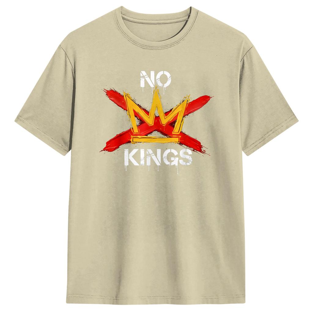 No King Retro Vintage T Shirt Summer 100 Cotton TShirts For Unisex Harajuku Print Tee Shirt Short Sleeve Awesome Top Tees