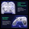 G4 Verkabelter Gamecontroller für PS4 Kompatible Konsole und PC mit Turbo und Dual-Vibration