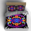 Vibrant, swirling, symmetrical. Bedding Duvet cover sets Duvet covers Pillowcases gifts (1 * Duvet Cover 2 * Pillowcases, without duvet insert)
