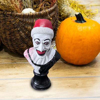 Yousheng Halloweenská zombie lucerna ozdoba pryskyřice strašidelná zombie figurka socha skulptura vnitřní venkovní zahrada trávník dvůr terasa sváteční párty