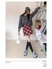 Plaid Woolen High-Waist A-Line Hip-Hugging Skirt - New Women's Collection for Early Autumn/Winter 2026