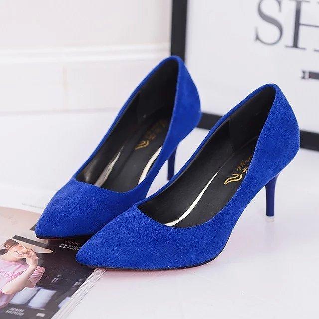 Fashion Large Size Women's Pumps Pointed Toe Patent Leather High Heels Dress Shoes White Wedding Shoes Thin Heels Basic Pump Red Heels