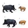 Wild Boar Figurine Lovely Creative Vivid Wild Animal Wild Boar Model for Decoration
