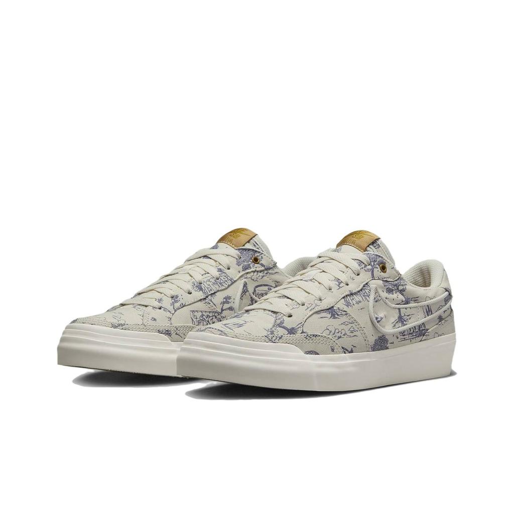 Nike Pantofi pantofi pentru femei Zoom Pogo Plus Premium SB City of Style Pack Crem Sail Light-Bone FQ1882-100