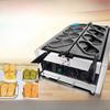 220V Electric Shoes Shape Waffle Making Machine Non-stick Coating Shoe Shaped Bread Maker