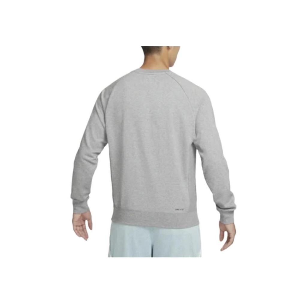Jordan Bedrucktes Rundhals Langarm Sweatshirt Herren Tops Grau DV1287-091