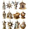 2025 Road To Bethlehem Advent Calendar 24 Acrylic Ornaments with Biblical
