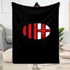 Ac Milan Blanket Soft Cozy Suitable For Chair Picnics Livingroom For All Seasons Modern Style Birthday Christmas Gift Blanket