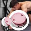 Abdominal Disc Wheel Roller Muscle Anti Slip Silent Universal Wheels Plate Exercise