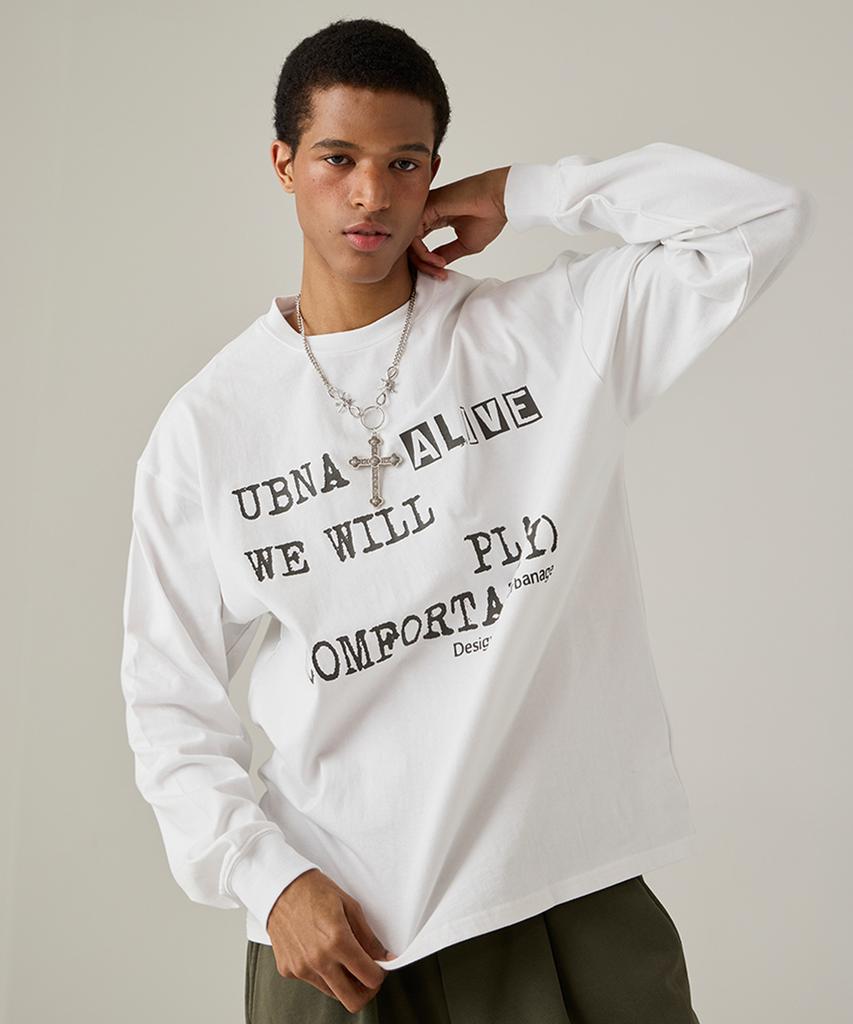 URBANAGE Alive Long Sleeve White