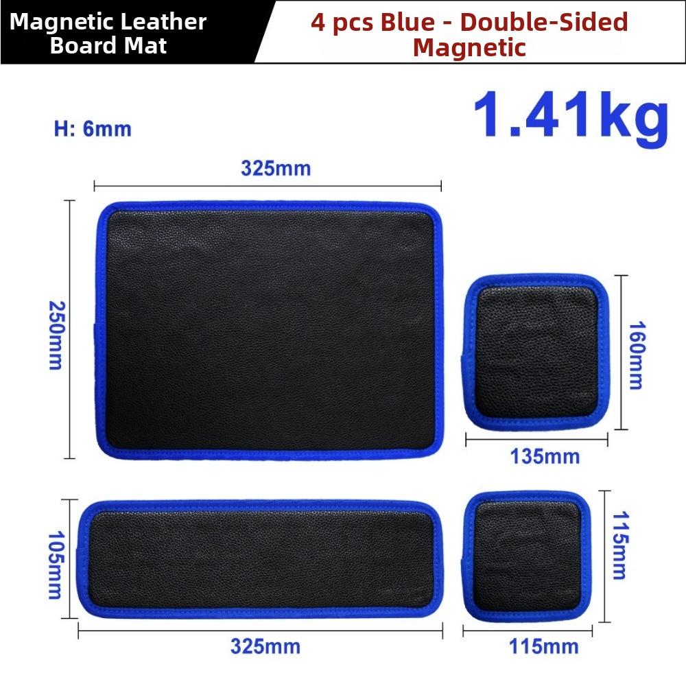 4 Sizes Magnetic Parts Holder Non-Slip Trays Screw Nut Organizer Work Tray  for Car Repair
