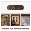 1 Pc Zinc Alloy Door Window Latch Vintage Security Sliding Bolt Lock for Home