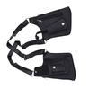 Double Shoulder Armpit Bag Vintage PU Leather Multi Function Underarm Wallet Holster Bag for Men Outdoor Phone