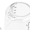 4 Pieces Measuring Cups Measure Jugs Lightweight Transparent Durable Liquid Mixing Mug Container for