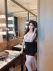 Real Shot Sexy V-Neck Lace Slimming Bodycon Dress