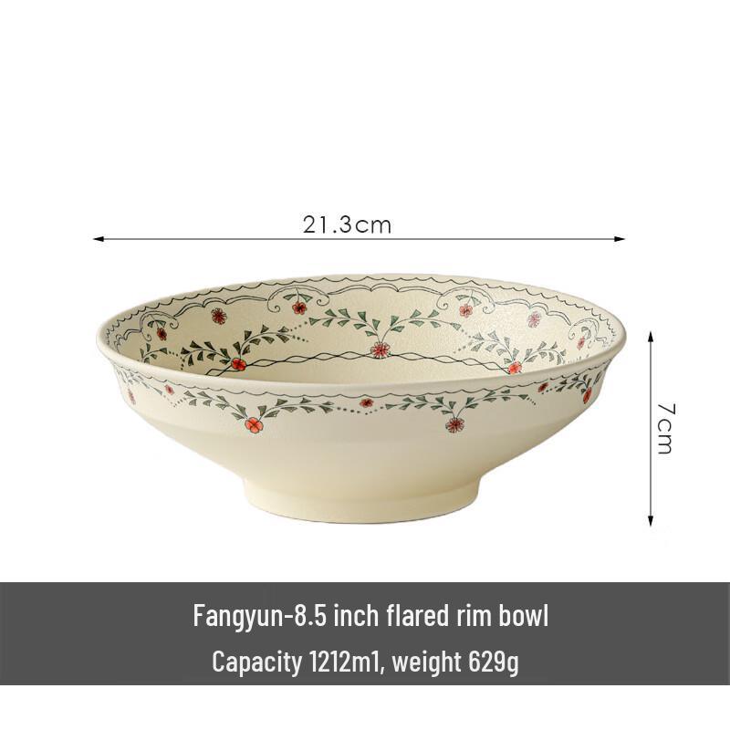 ZISIZ Frosted Ceramic Tulip Dinnerware