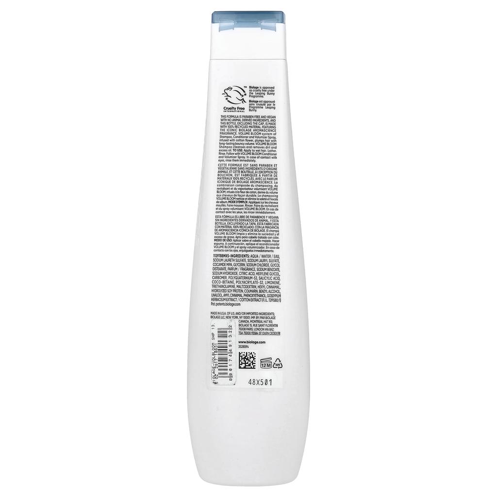 Volume Bloom Shampoo for Fine Hair 400Ml(13.5Fl Oz)