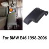 Car Center Console Armrest Cover Kit for BMW E46 1998-2006 Fiber Leather Car Armrest Left Driver Automotive Interior Accessories