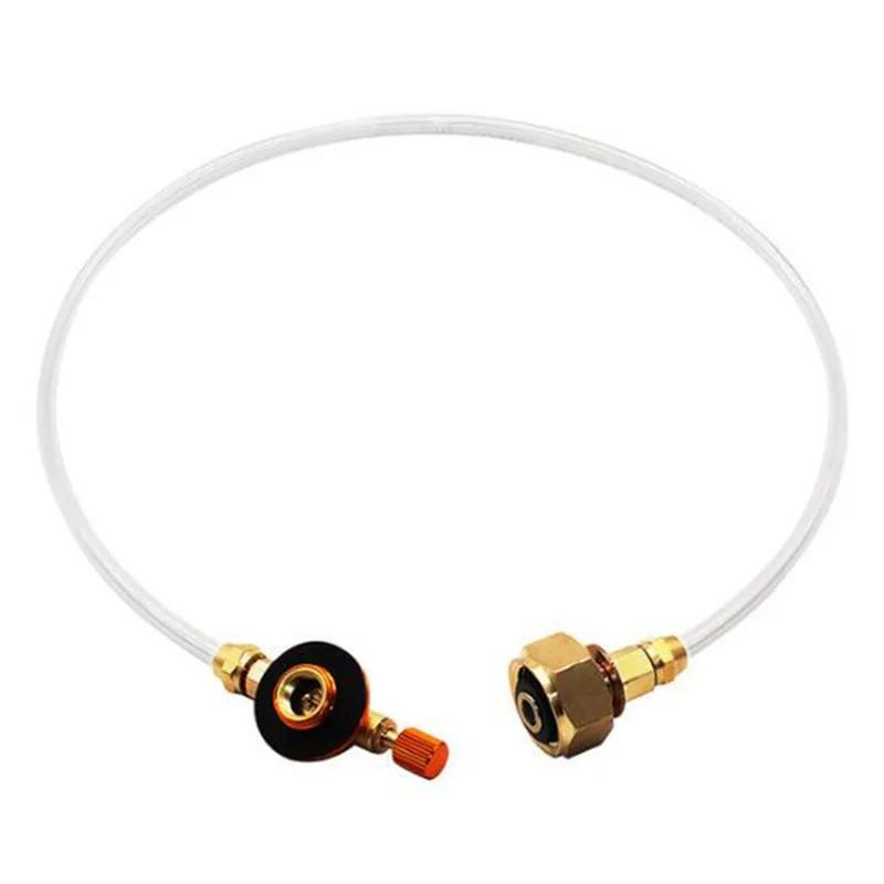 Outdoor Inflation Valve Gas Liquefied Gas Bridge Filling Card Type Flat Gas Tank Conversion Adapter Multifu Connection Pipe