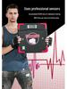 Boxing Smart Voice-Activated Punching Bag: Portable Punch Power & Speed Tester