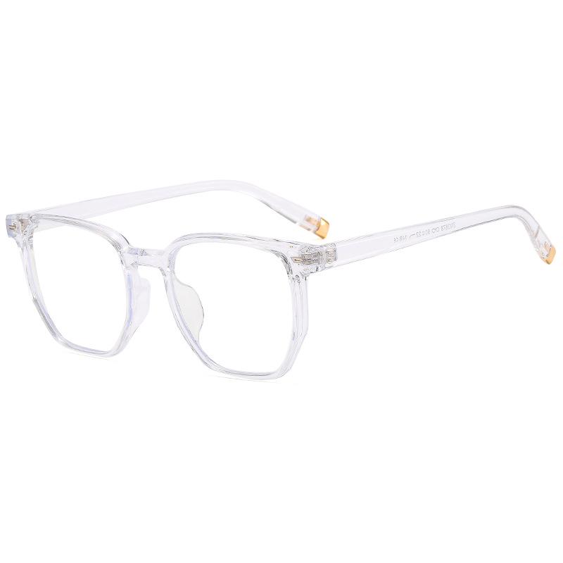 2025 UV Protection Square Blue Sunglasses: Women's Retro & Men's Large Face